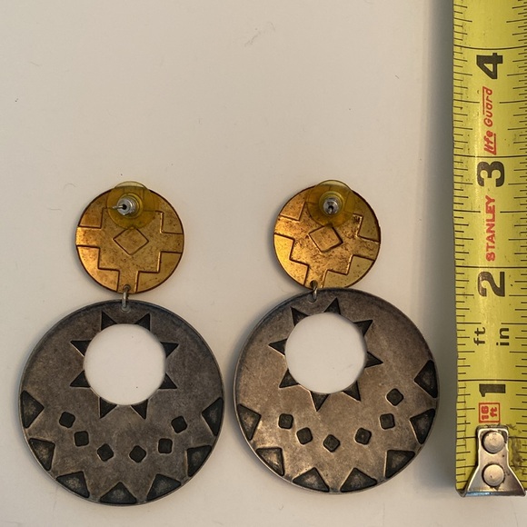 Vintage Southwestern Drop Earrings. Beautiful Condition! - Picture 6 of 9